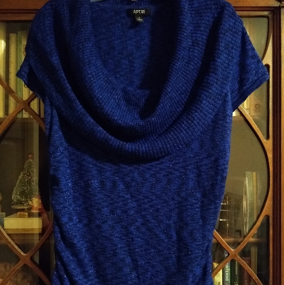 Apt. 9 sweater top with metallic size S - Picture 2 of 8